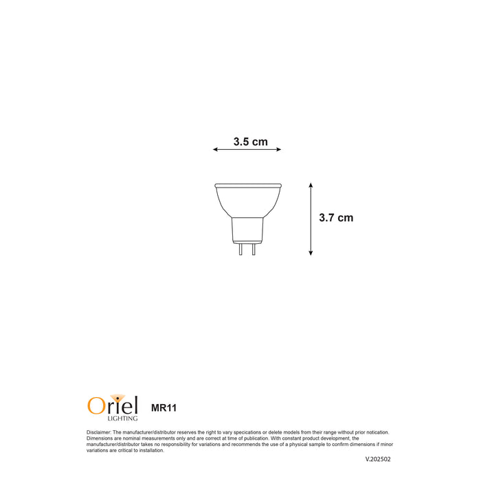 Led 12V Mr11 4000K