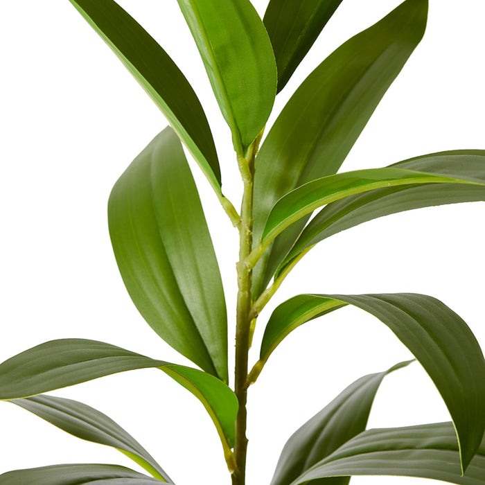 Lily Leaf Spray Pack Of 12 - Green, 100cm (H)