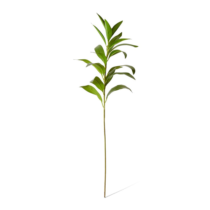 Lily Leaf Spray Pack Of 12 - Green, 100cm (H)