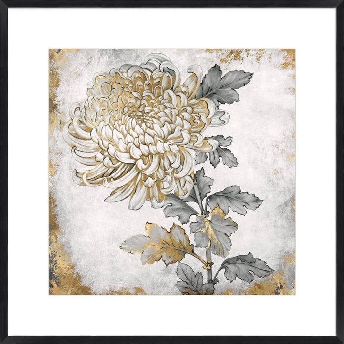 Gold Fleur II Wall Art