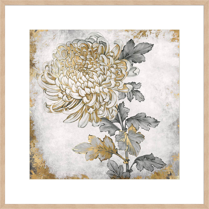 Gold Fleur II Wall Art