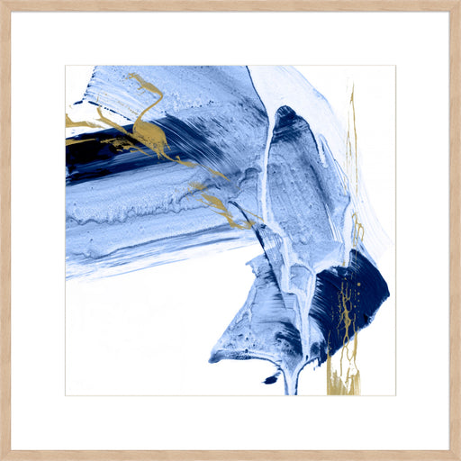 Golden Current I Wall Art