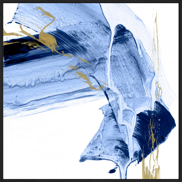 Golden Current I Wall Art