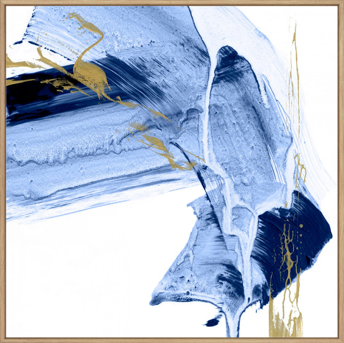 Golden Current I Wall Art