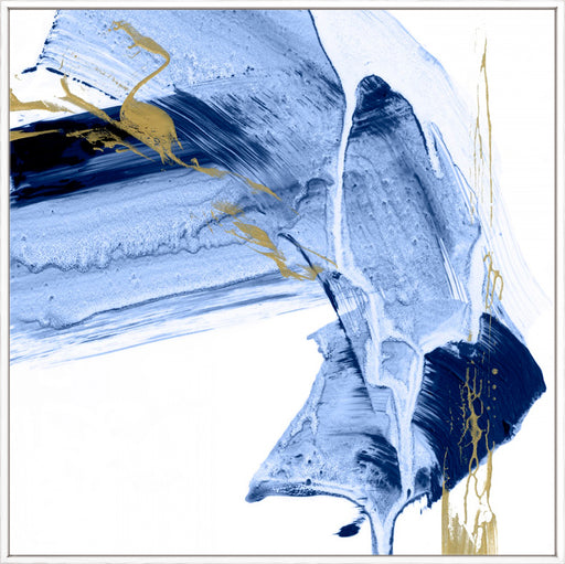 Golden Current I Wall Art