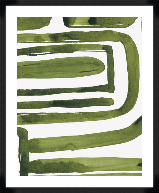 Green Labyrinth II Wall Art