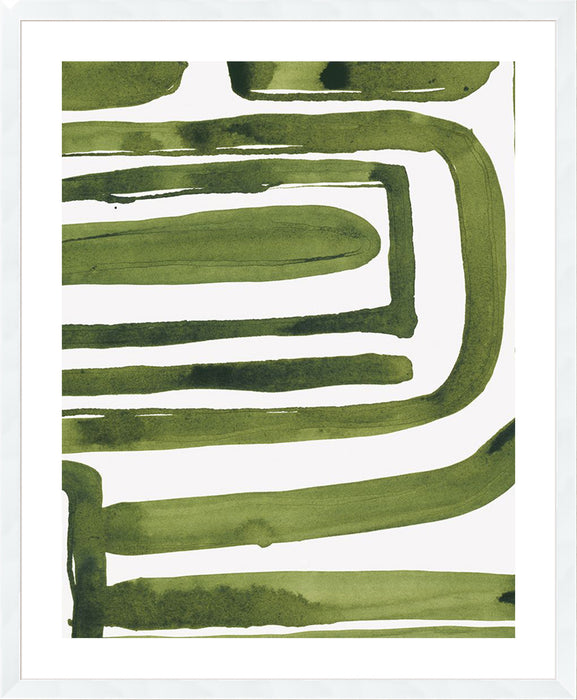 Green Labyrinth II Wall Art