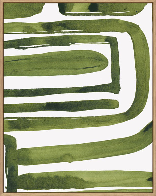 Green Labyrinth II Wall Art
