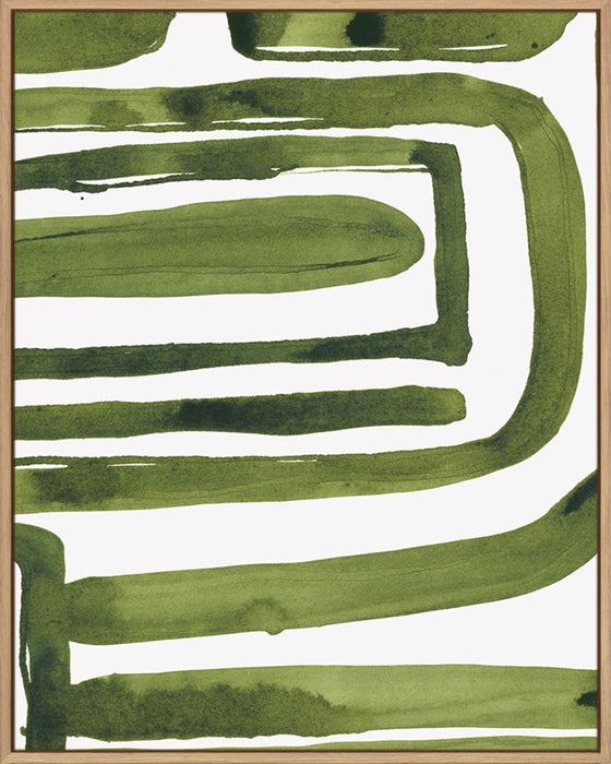 Green Labyrinth II Wall Art