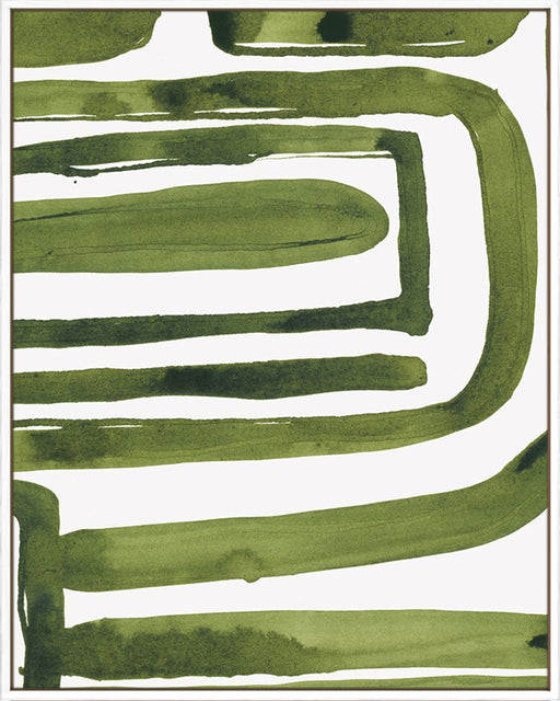 Green Labyrinth II Wall Art