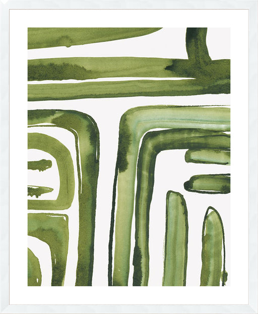 Green Labyrinth I Wall Art