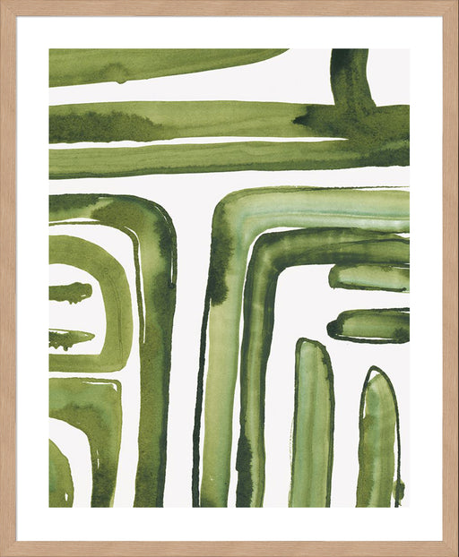 Green Labyrinth I Wall Art