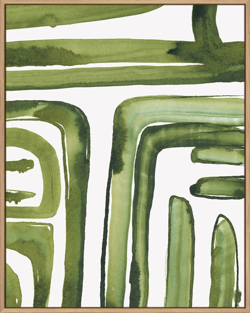 Green Labyrinth I Wall Art