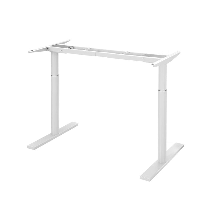 Artiss Standing Desk Frame Only Dual Motor Motorised Adjustable 125KG Load White