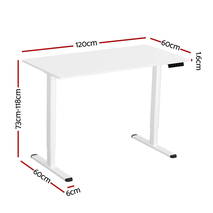 Artiss Electric Standing Desk Sit Stand Desks 120CM