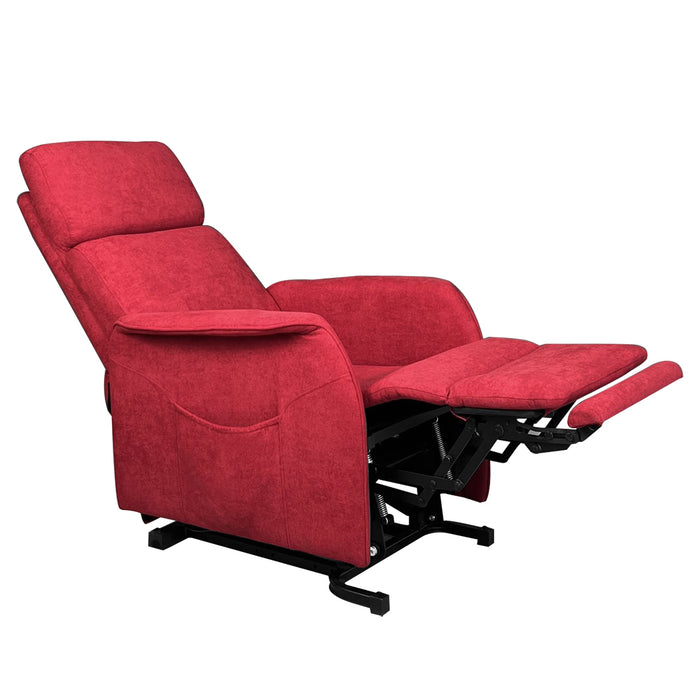 Yass Electric Recliner Lift Chair Cherry Red