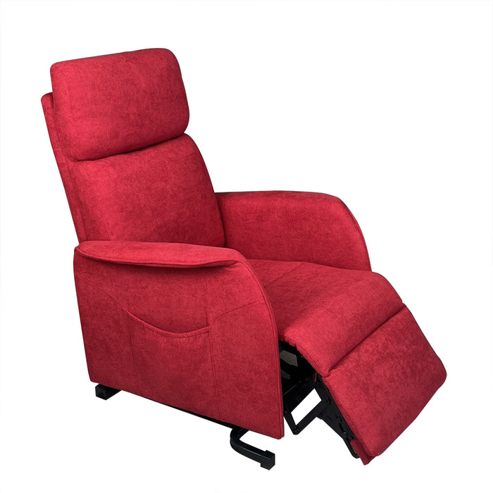 Yass Electric Recliner Lift Chair Cherry Red