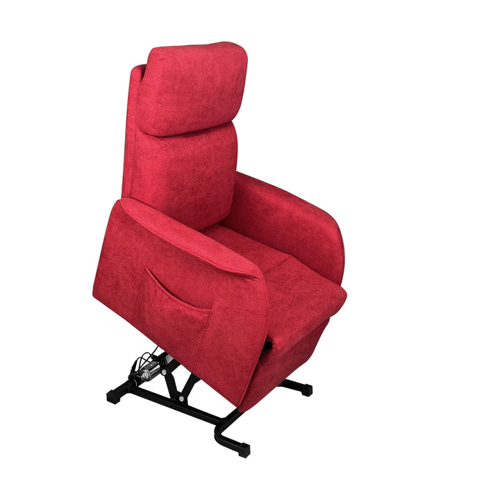 Yass Electric Recliner Lift Chair Cherry Red
