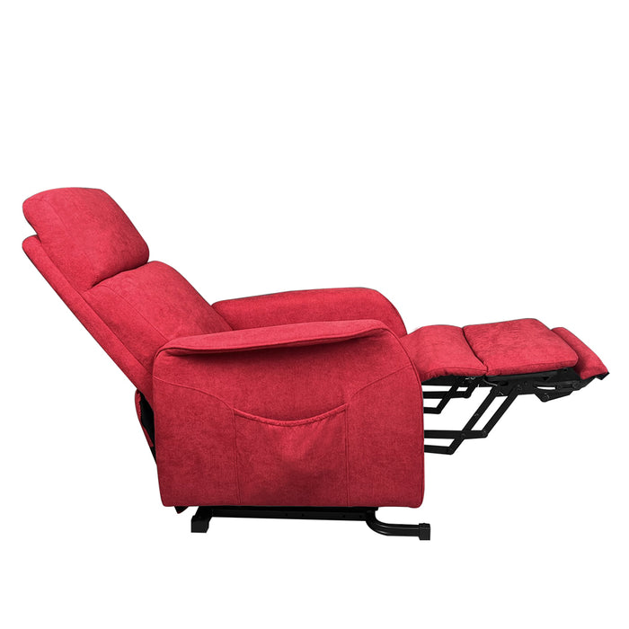 Yass Electric Recliner Lift Chair Cherry Red