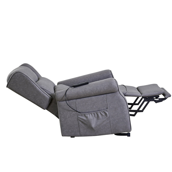 Yorke Electric Recliner Lift Chair Koala Grey