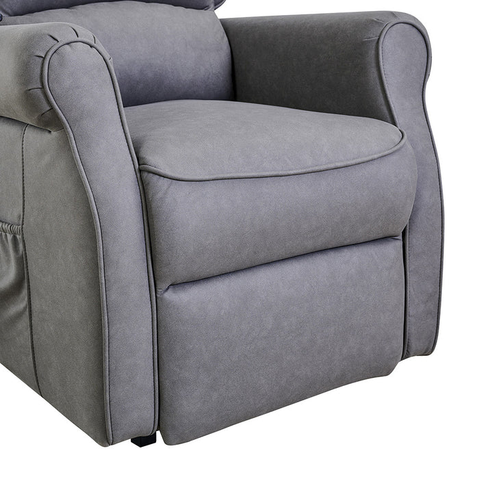 Yorke Electric Recliner Lift Chair Koala Grey