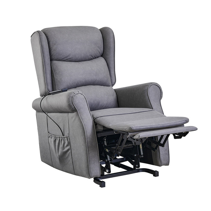 Yorke Electric Recliner Lift Chair Koala Grey