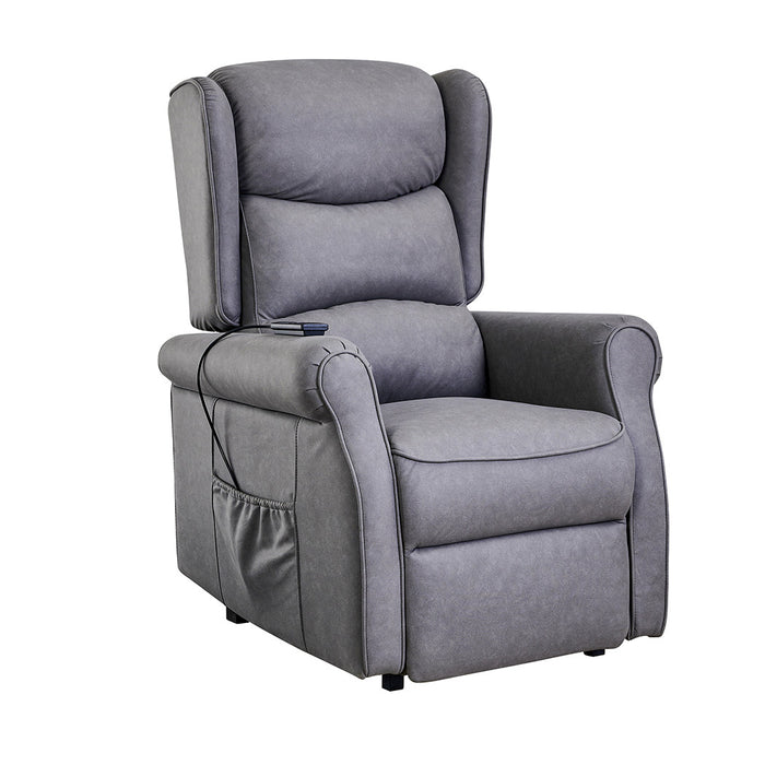 Yorke Electric Recliner Lift Chair Koala Grey