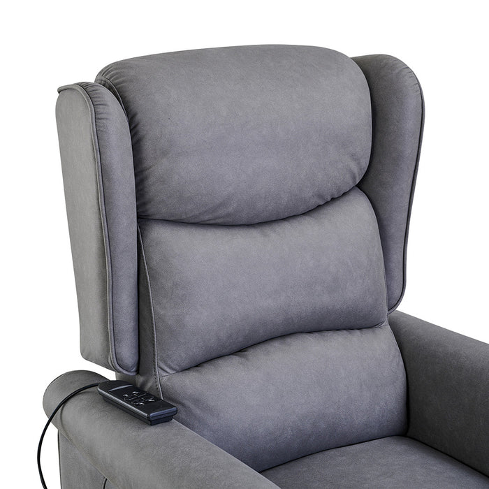 Yorke Electric Recliner Lift Chair Koala Grey