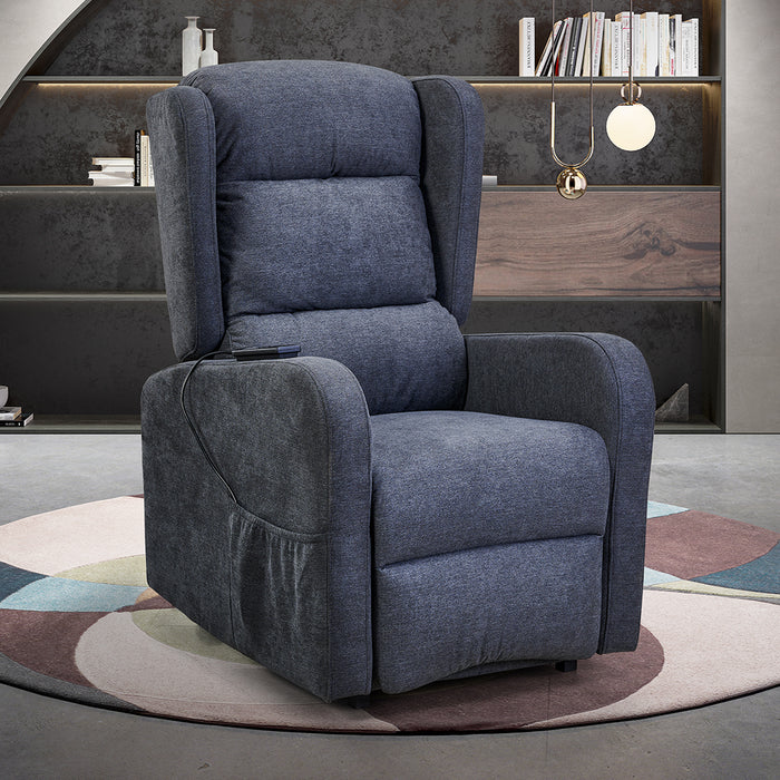 Pardoo Electric Recliner Lift Chair Midnight Blue