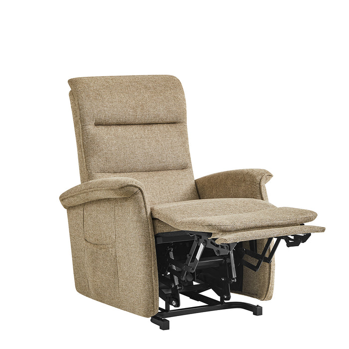 Tasman Electric Recliner Lift Chair Taupe Beige