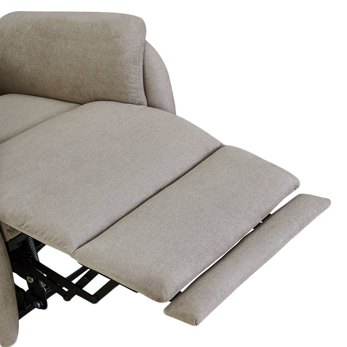 Carlton Electric Recliner Lift Chair Vanilla Beige