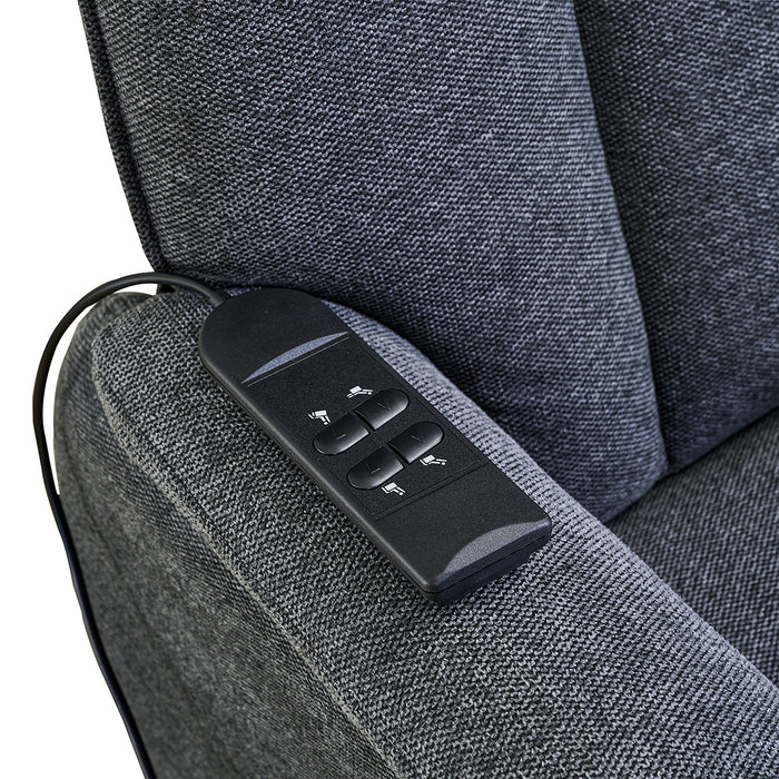 Harriton Electric Recliner Lift Chair Slate Grey