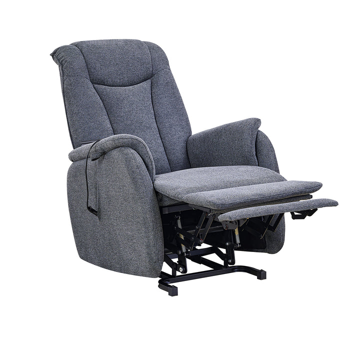 Harriton Electric Recliner Lift Chair Slate Grey