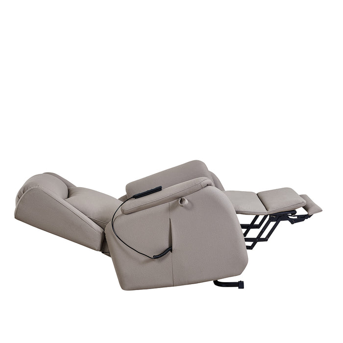 Hobart Electric Recliner Lift Chair Taupe Beige
