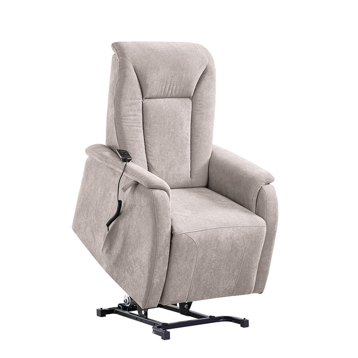 Darwin Electric Recliner Lift Chair Vanilla Beige