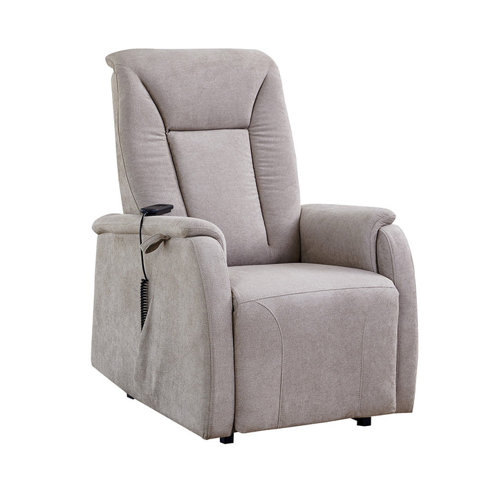 Darwin Electric Recliner Lift Chair Vanilla Beige