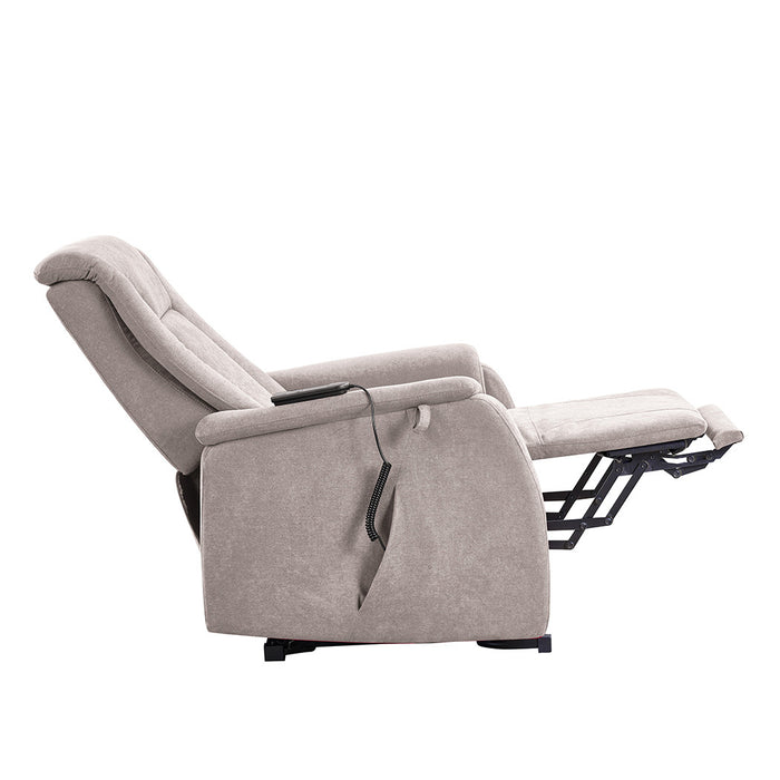 Darwin Electric Recliner Lift Chair Vanilla Beige