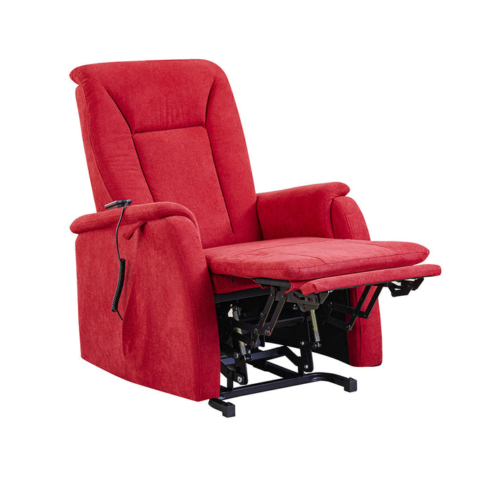 Darwin Electric Recliner Lift Chair Wine Red