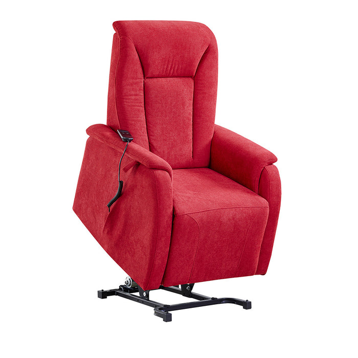 Darwin Electric Recliner Lift Chair Wine Red