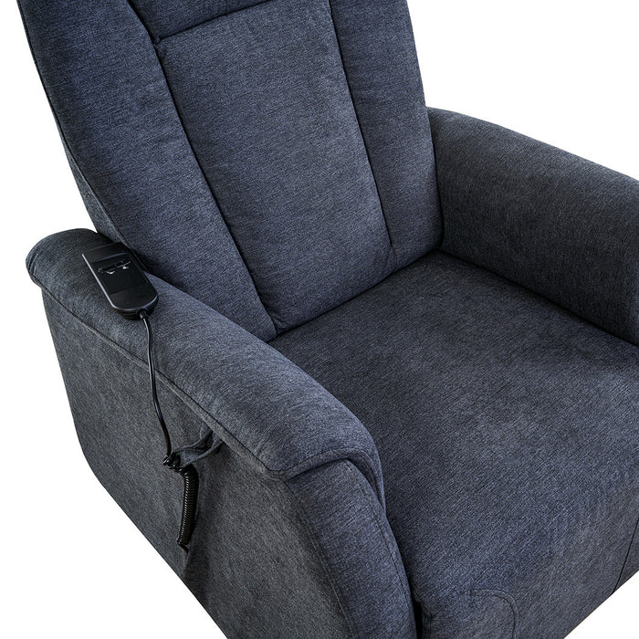 Darwin Electric Recliner Lift Chair Midlight blue