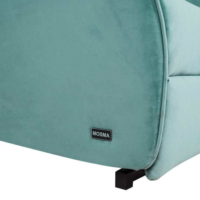 Tully Pushback Recliner Chair Green