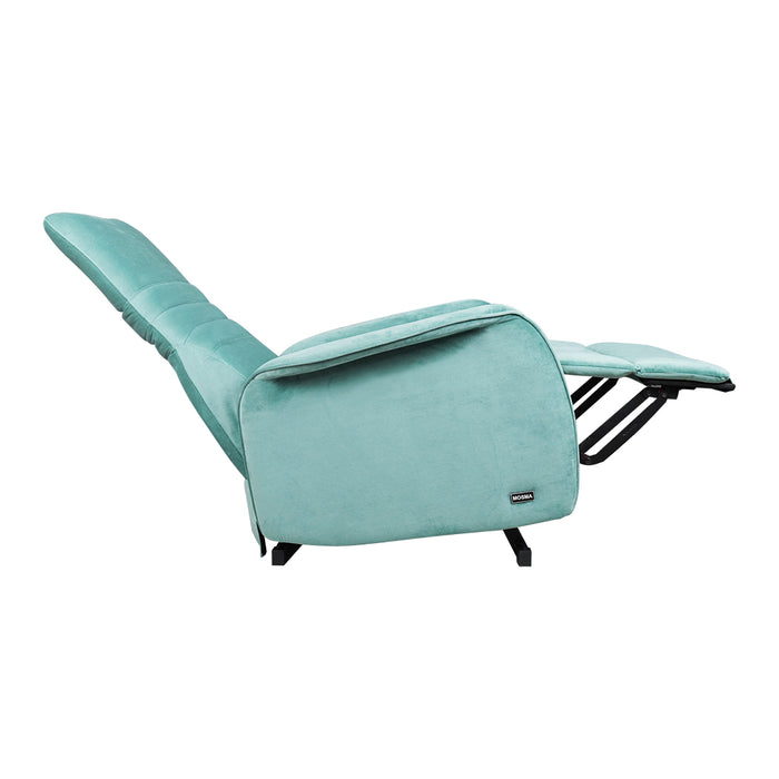Tully Pushback Recliner Chair Green