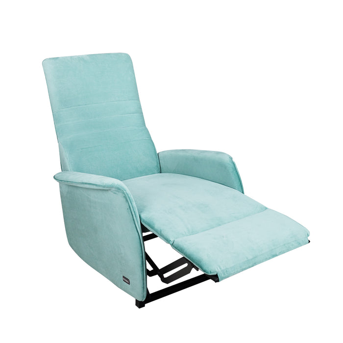 Tully Pushback Recliner Chair Green