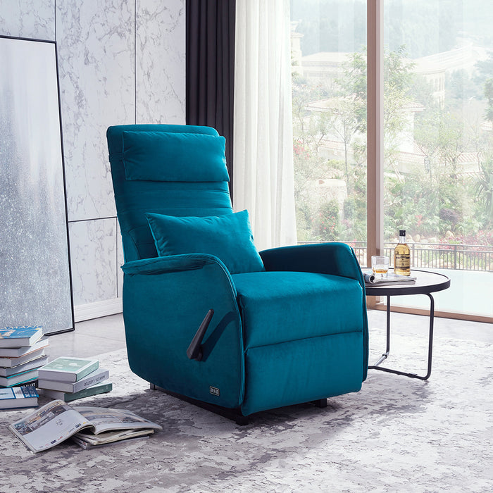 Tully Pushback Recliner Chair Malachite Green