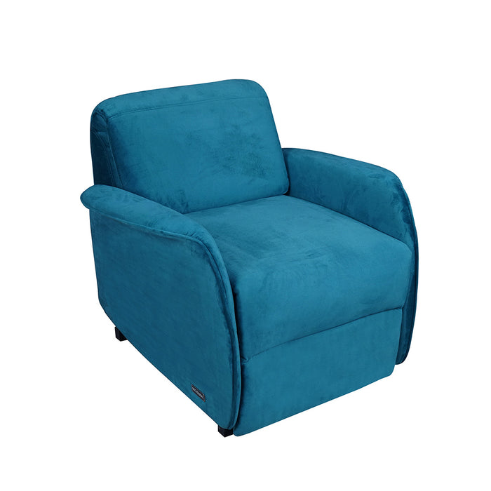 Tully Pushback Recliner Chair Malachite Green
