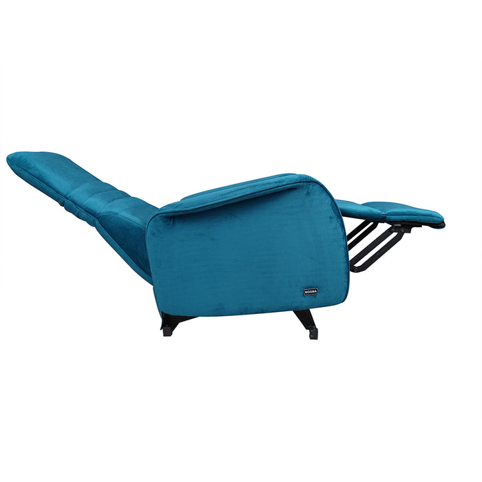 Tully Pushback Recliner Chair Malachite Green