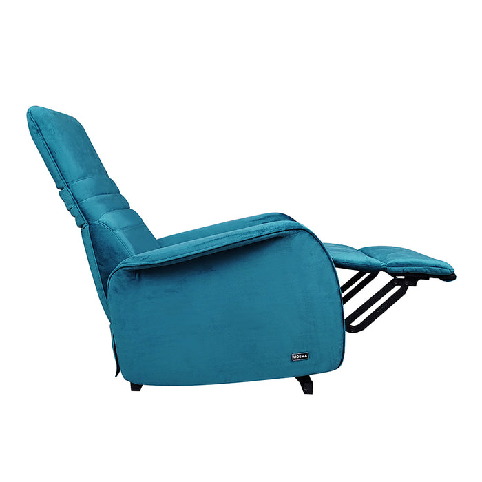 Tully Pushback Recliner Chair Malachite Green