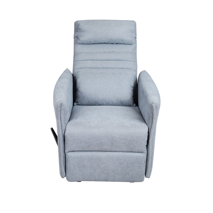 Eden Rocking Recliner Chair Light Grey