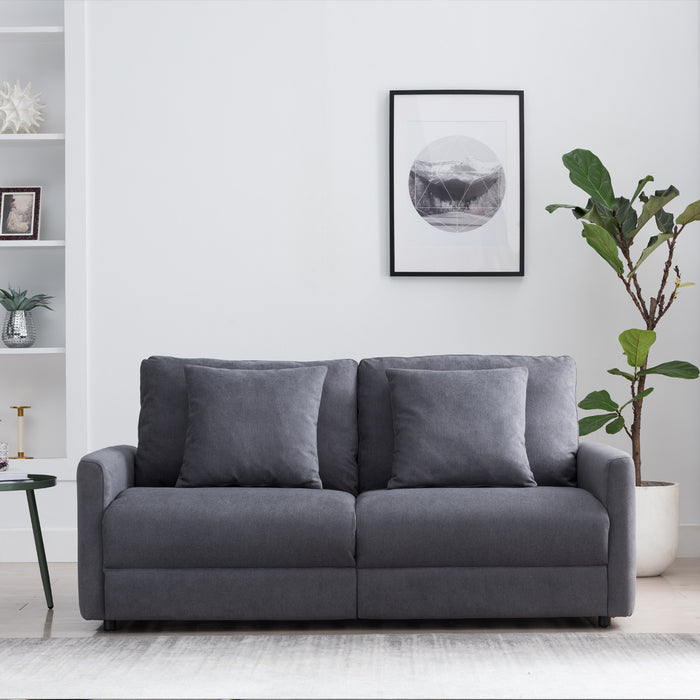 Mateo 2 Seater Sofa Bed Grey