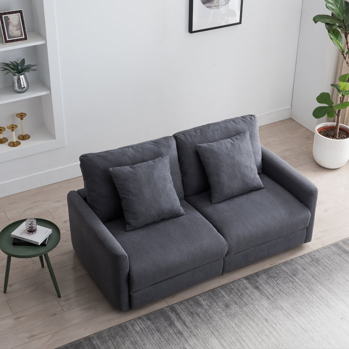 Mateo 2 Seater Sofa Bed Grey